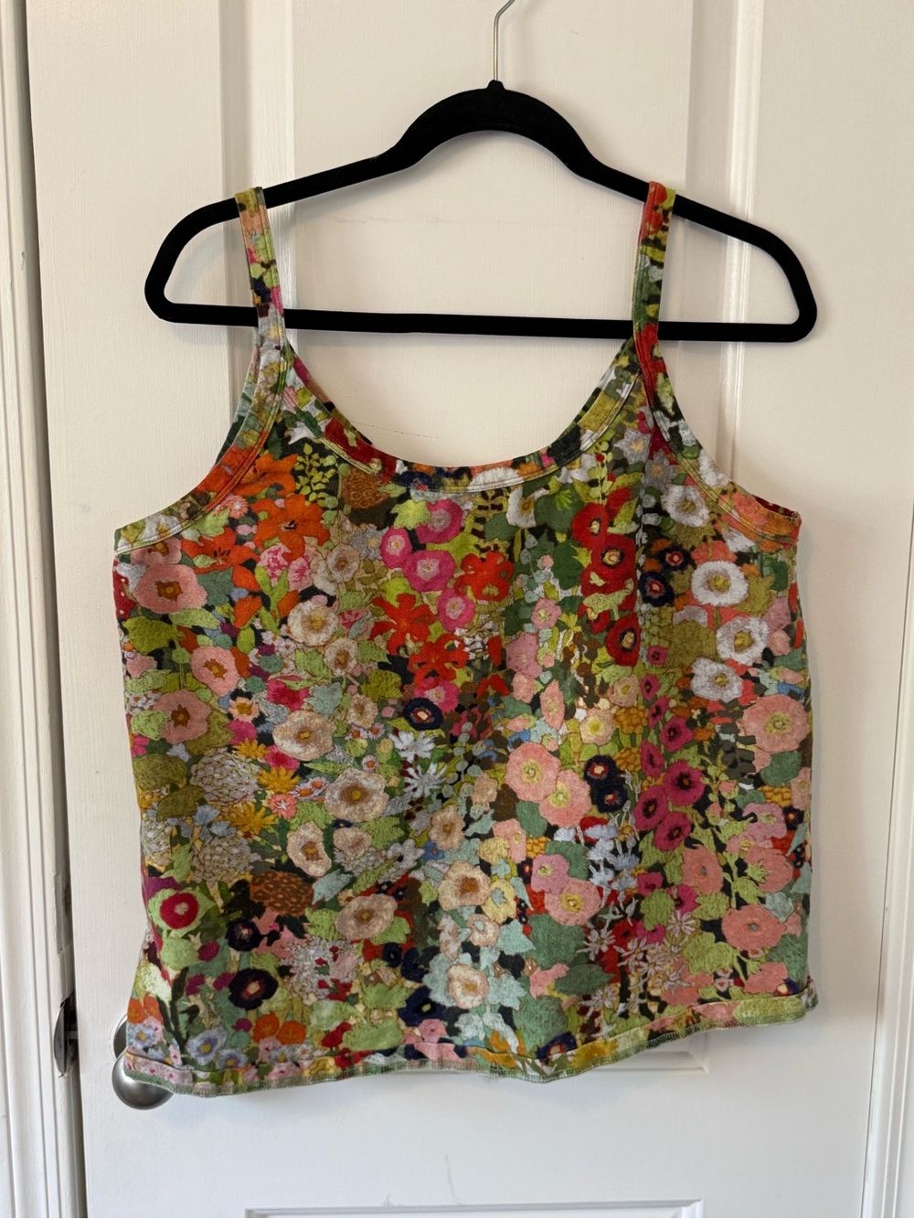 Tamara Malas floral tank top